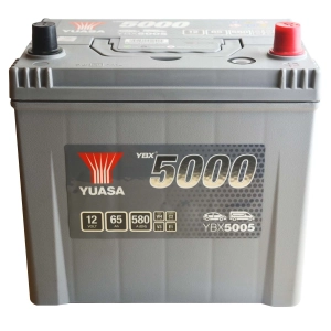 Yuasa YBX 5005 12V 65Ah 580A 3 lata GWARANCJI YBX5005