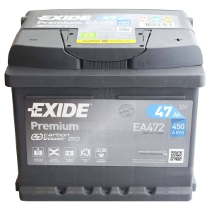 Exide Premium 47Ah 450A P+ EA472