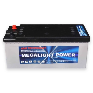 MEGALIGHT Power 12V 180Ah L+ AGM