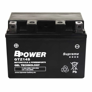 BPower Supreme GEL GTZ14S 12V 11,2Ah 230A / YTZ14S