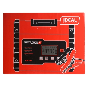 IDEAL PRAKTIK CHARGER 15 LCD 12V 15A