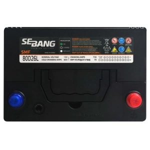 Sebang SMF 80D26L 12V 70Ah 730A P+