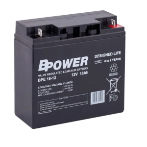 BPOWER BPE18-12 12V 18Ah AGM BPE 18-12 AGM
