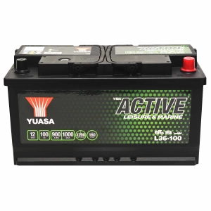 YUASA ACTIVE Leisure & Marine L36-100 12V 100Ah 900A