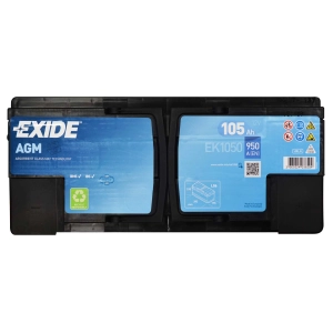 EXIDE EK1050 Start-Stop AGM 12V 105Ah 950A