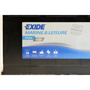 EXIDE DUAL AGM EP800 95Ah 850A P+ Prawy Plus EP 800