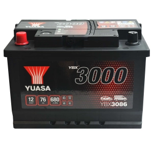 Yuasa YBX 3086 12V 76Ah 680A L+