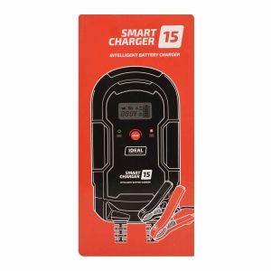 IDEAL SMART CHARGER 15 LCD 12V/24V 15A