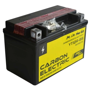 CARBON ELECTRIC YT12A-BS 12V 9,5Ah 130A L+
