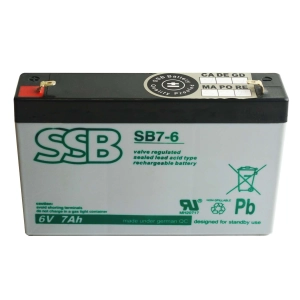 SSB SB 7-6 6V 7AH AGM
