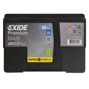 Exide Premium 64Ah 640A P+ EA640