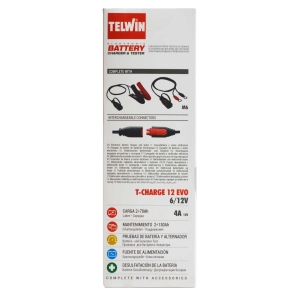 TELWIN T-CHARGE 12 EVO - 6V/12V 4A 807578 2