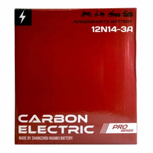 CARBON ELECTRIC 12N14-3A / YB14L-A2 12V 14Ah 190A 3