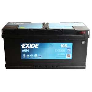 EXIDE EK1050 Start-Stop AGM 12V 105Ah 950A
