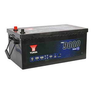 YUASA YBX9625 220Ah AGM CARGO SHD 1200A 12V YBX 9625