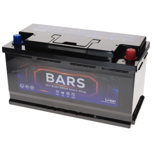 BARS Li-Ion 81Ah 980A L5 Start-Stop A Bars BLS81L5