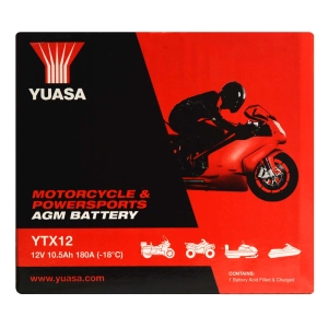 YUASA YTX12-BS akumulator motocyklowy