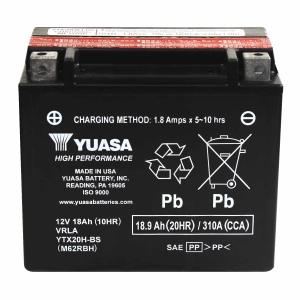 YUASA YTX20H-BS HPMF (AGM) 18Ah 310A 12V L+ CP