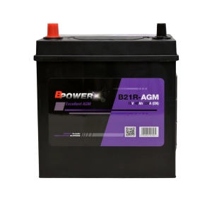 BPOWER B21R-AGM 12V 40AH 330A L+ HJ-S34B20R TOYOTA PRIUS HYBRID