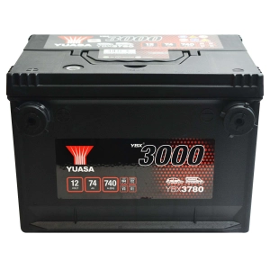 Yuasa YBX 3780 Hummer Caddilac 12V 74Ah 740A L+ YBX3780