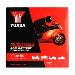 YUASA YT12A-BS 10,5Ah 175A 12V L+ CP K6 ET12A