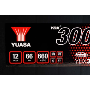 YUASA YBX3750 12V 66Ah 660A YBX 3750