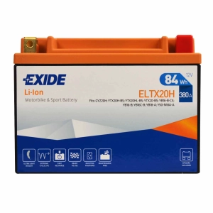 EXIDE LI-ION ELTX20H 12V 380A 84WH L+
