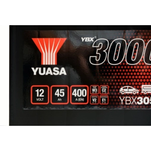 Yuasa YBX3057 12V 45Ah 400A L+ YBX 3057 JAPAN