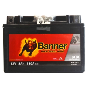 Banner Bike Bull YTX9-BS 508 12 AGM 8Ah 110A