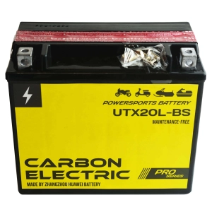 CARBON YTX20L-BS 12V 18Ah 250A P+