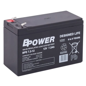 BPOWER BPE7,2-12 12V 7,2Ah AGM BPE 7,2-12 AGM