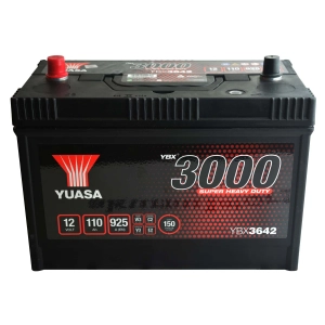 YUASA YBX3642 12V 100AH 800A SUPER HEAVY DUTY