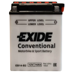 EXIDE EB14-B2 / YB14-B2 12V 14Ah 145A L+ 1