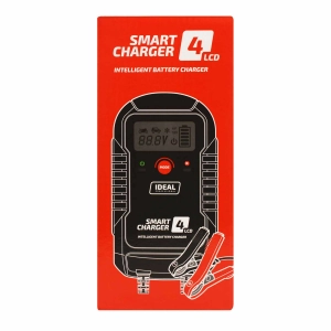 IDEAL SMART CHARGER 4 LCD - 6V/12V 4A
