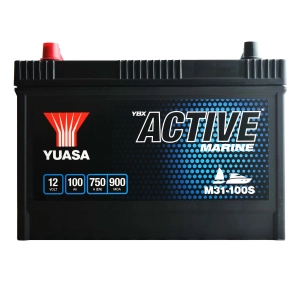 YUASA ACTIVE Marine Start M31-100S 100Ah 750A W12 YUASA ACTIVE Marine Start M31-100S 100Ah 750A W12