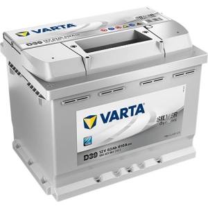 VARTA SILVER DYNAMIC D39 12V 63Ah 610A P+ D 39