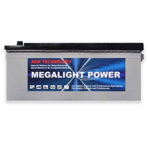 MEGALIGHT Power 12V 180Ah L+ AGM