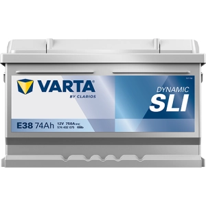 VARTA  E38 12V 74Ah 750A 574402075