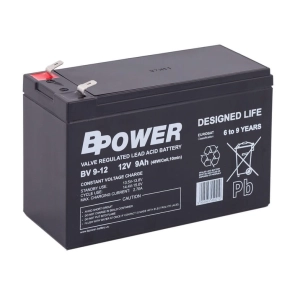 BPower BV9-12 9Ah 12V AGM BV 9-12