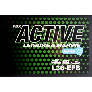 YUASA ACTIVE Leisure & Marine L36-EFB 12V 100Ah 850A