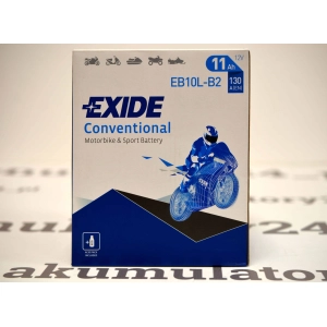 EXIDE EB10L-B2 / YB10L-B2 12V 11Ah 130A P+