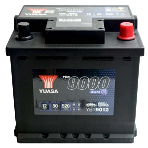 YUASA YBX 9012 12V 50Ah 520A START-STOP