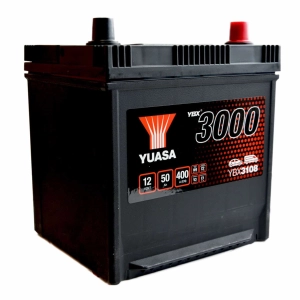 YUASA YBX3108 12V 50Ah 400A S50D20L