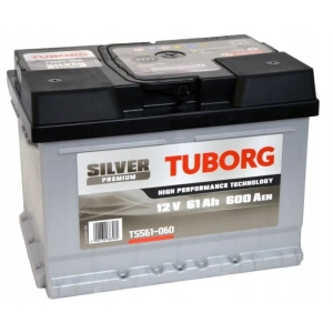 TUBORG SILVER CALCIUM 12V 61AH 600A
