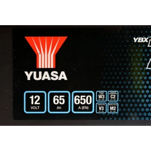 YUASA YBX 7100 START-STOP 12V 65Ah 650A P+