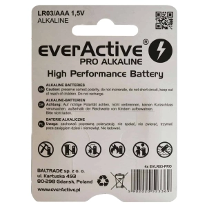 EverActive Pro LR03 / AAA 1250mAh 4szt
