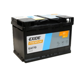 EXIDE EA770 12V 77Ah 760A