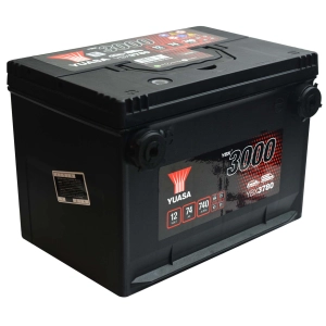 Yuasa YBX 3780 Hummer Caddilac 12V 74Ah 740A L+ YBX3780