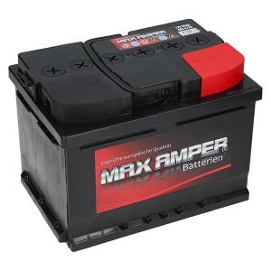 Max Amper 12V 55Ah 480A P+ Max Amper MX55