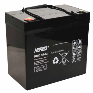 NERBO NBC 55-12i 12V 55Ah VRLA AGM